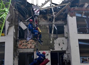 Ucraina, missili sul centro di Kiev