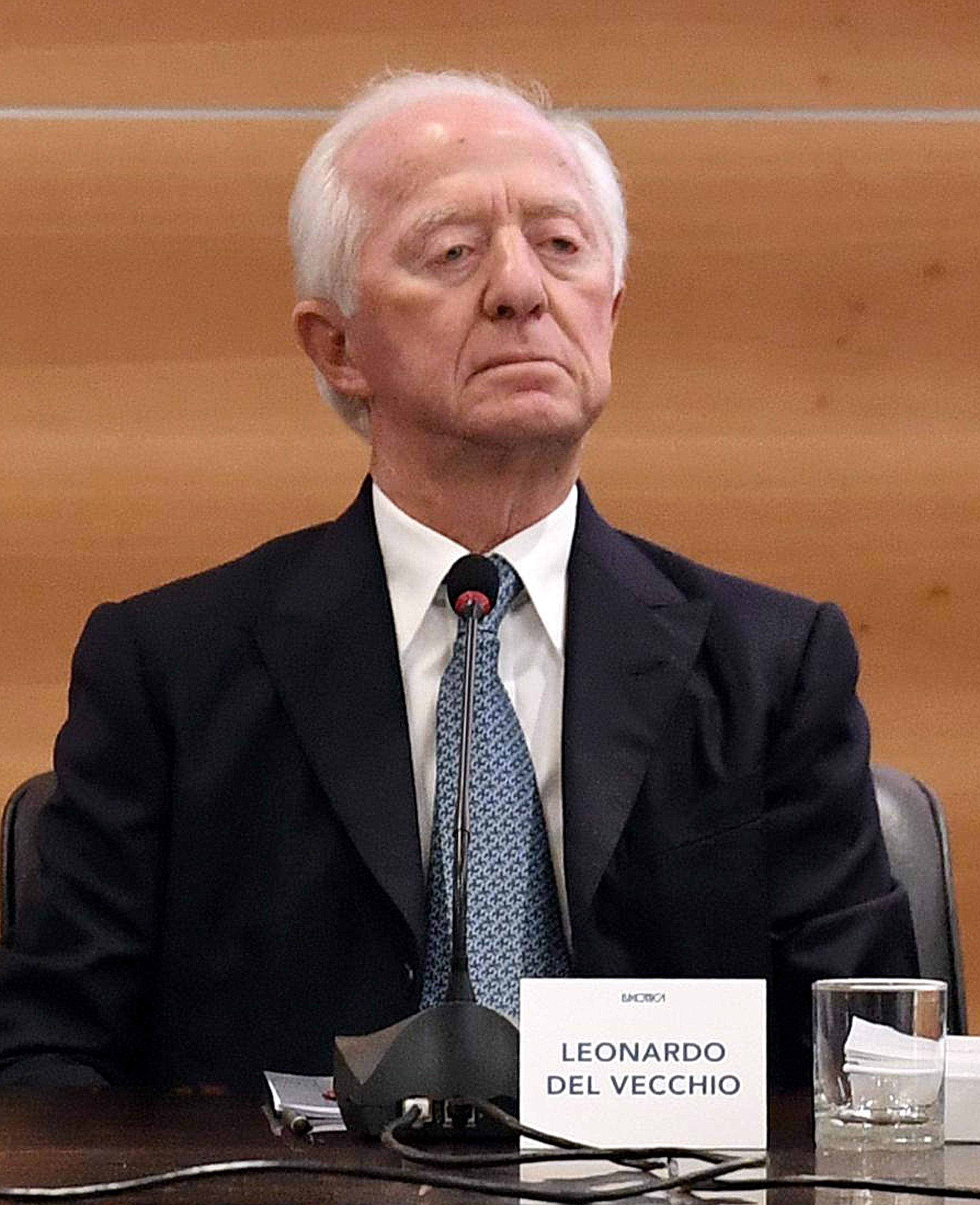 Addio a Del Vecchio, fondatore di Luxottica