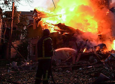 Ucraina, bombe su Mykolaiv