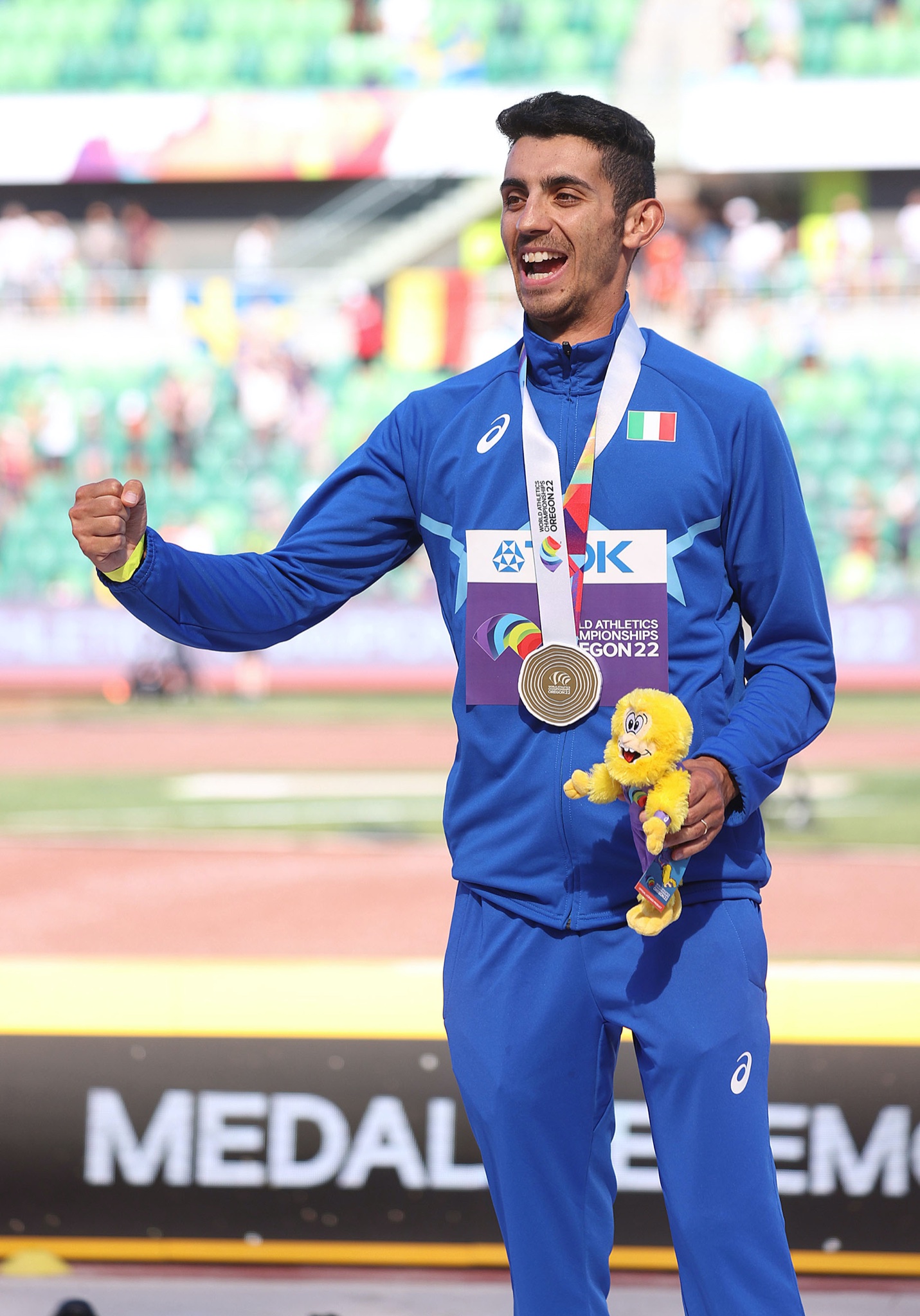 Massimo Stano: è oro nella marcia dei 35 chilometri