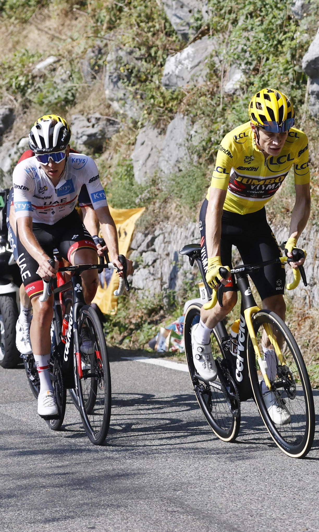 Il “beau geste” di Vingegaard: merita al massimo un telegattone