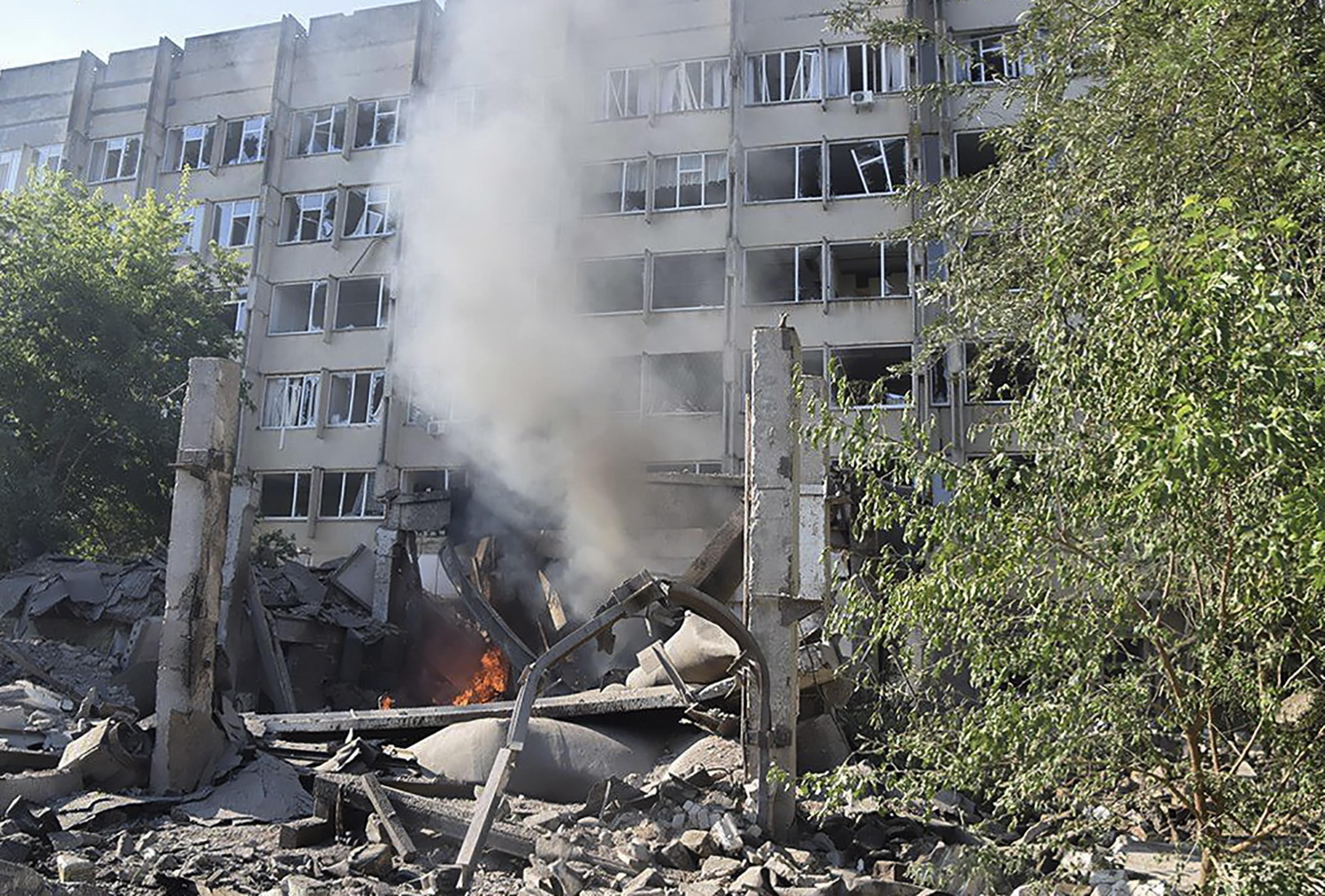 Ucraina, bombardamenti a Mykolaiv