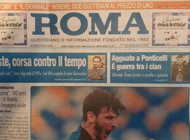Il Roma supera 160 anni di vita