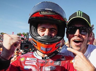Bagnaia e Ducati sul tetto del mondo