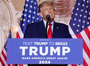 Elezioni Usa 2024, Trump si candida e attacca Biden