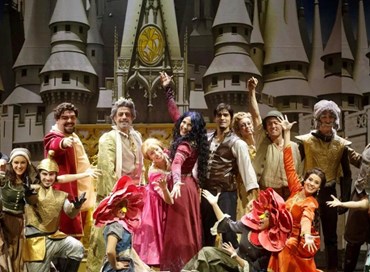 Al Brancaccio insieme a Rapunzel