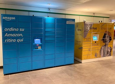 Amazon e InPost: la metro di Roma come hub logistico
