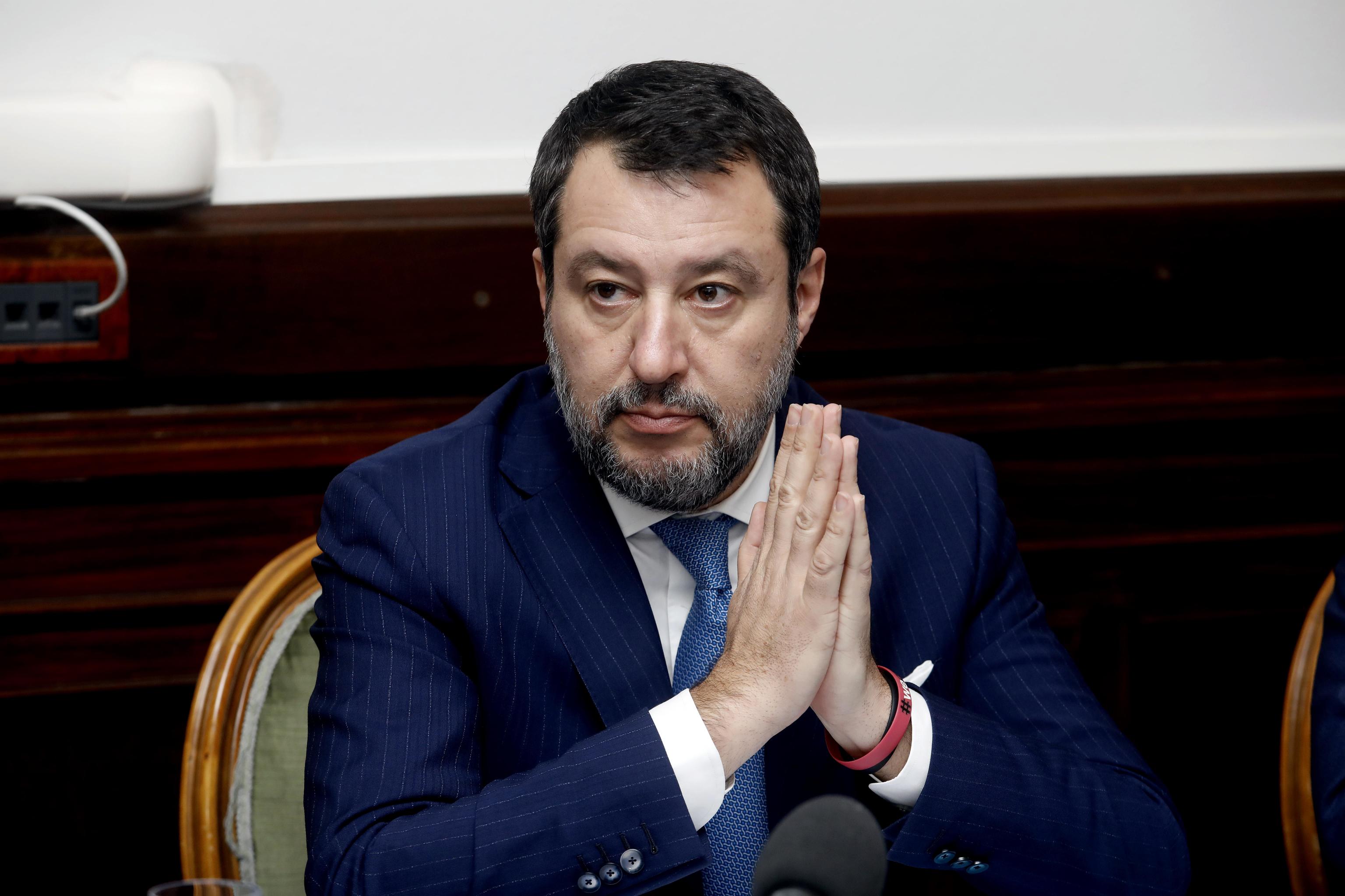 Nella parabola di Salvini è comparso Bossi