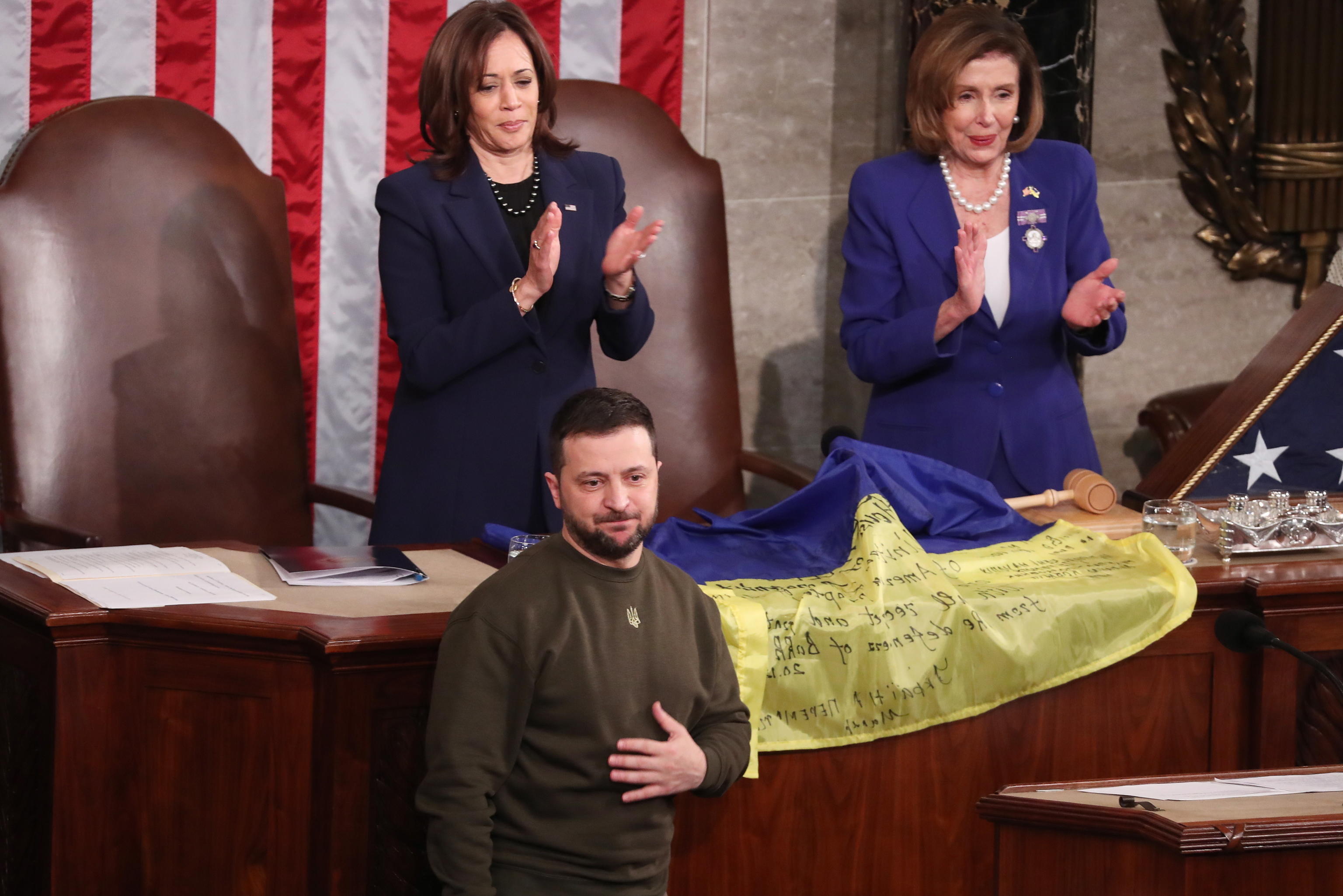 “Non ci arrenderemo mai”: le parole di Zelensky al Congresso Usa