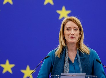 Ue, Metsola: “Italia al centro di decisioni prese in Europa”