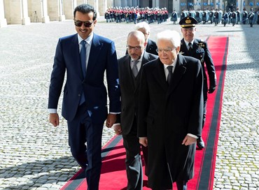 Italia-Qatar, una stretta di mano lontano dal clamore