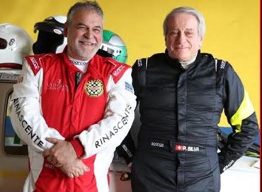 Lotus a Vallelunga con Bardelli, Silva e Cippone