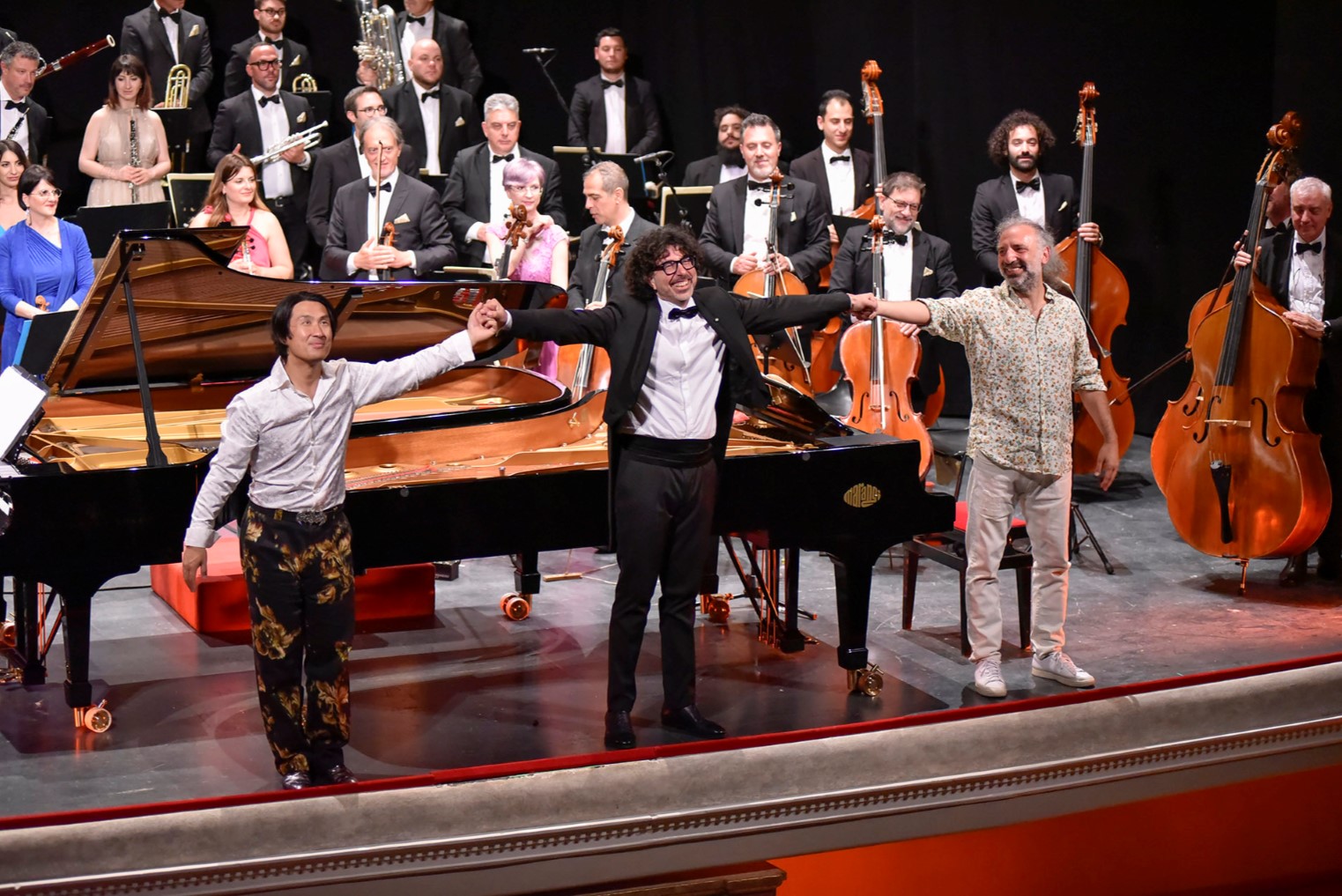 Bollani e sorrisi coreani