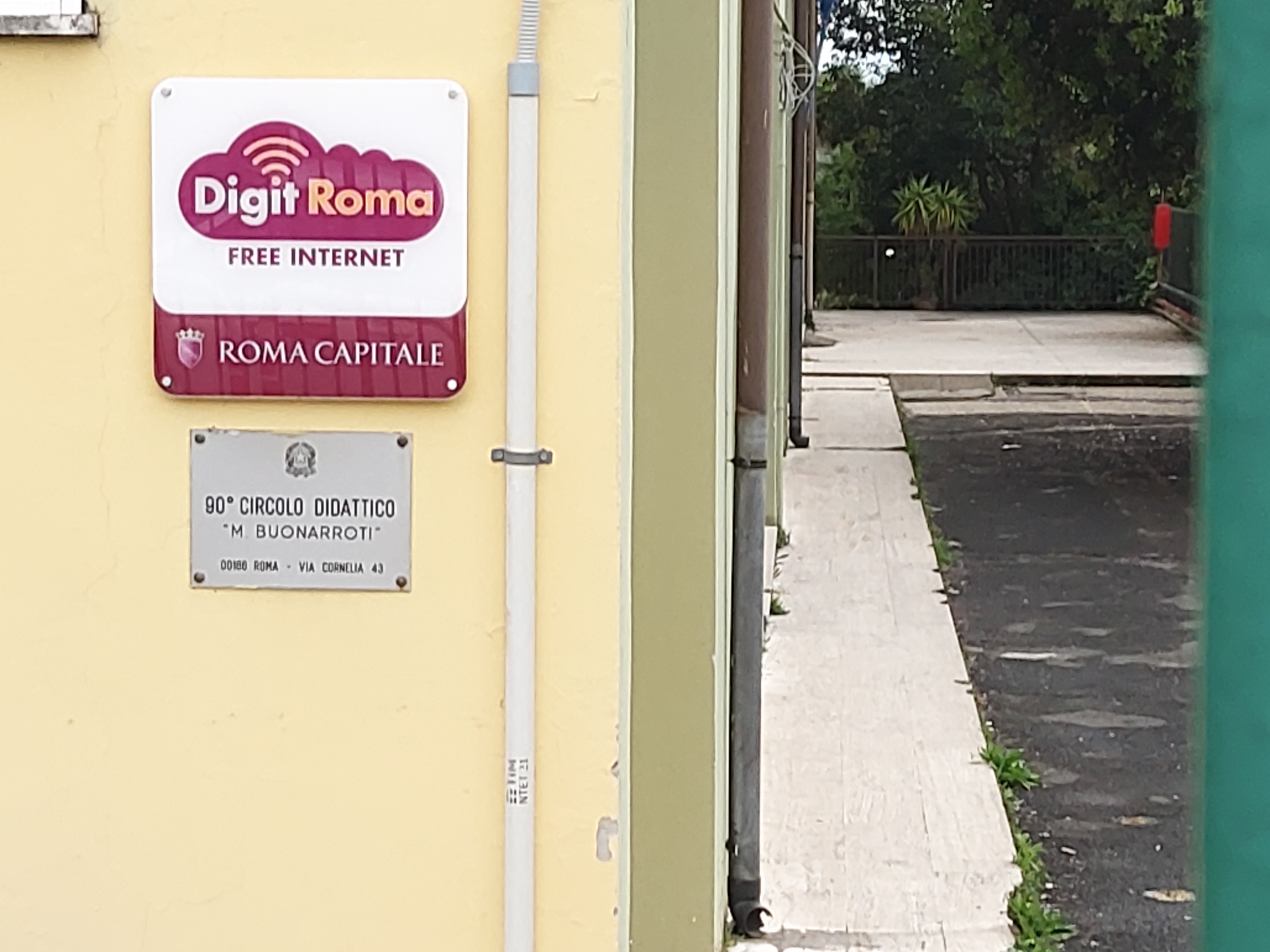 Wi-fi rete pubblica: disconnessione Capitale