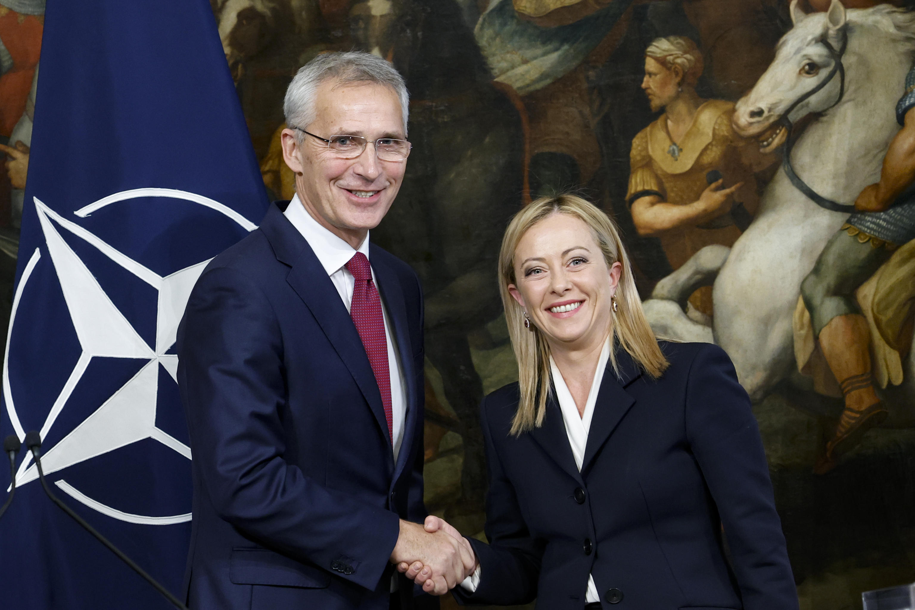 Giorgia Meloni: il futuro è “Nato”