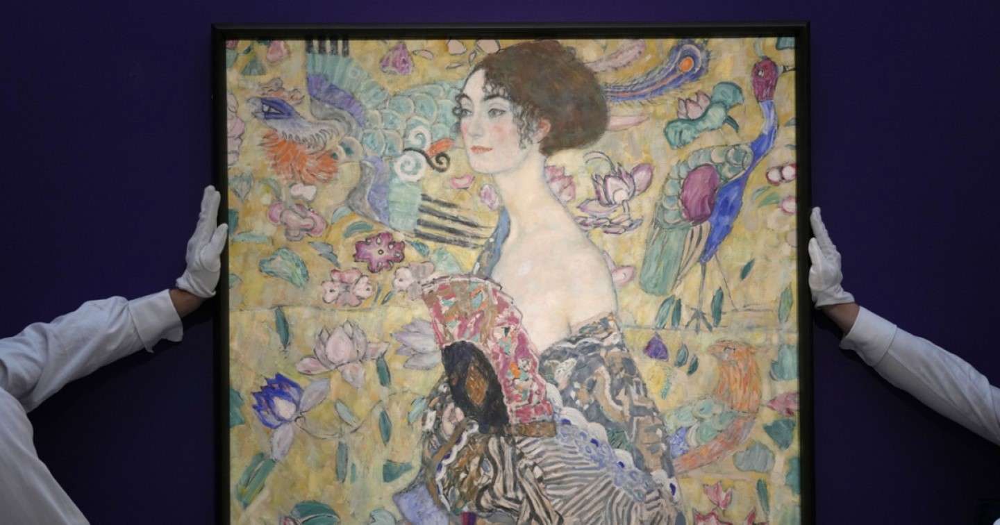 “Dama con il ventaglio” di Klimt venduto a 86 milioni di euro