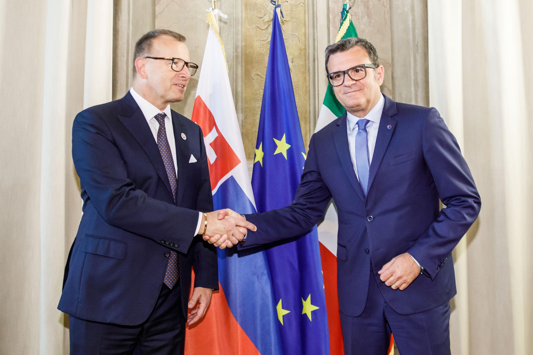 Italia e Slovacchia puntano su economia e commercio