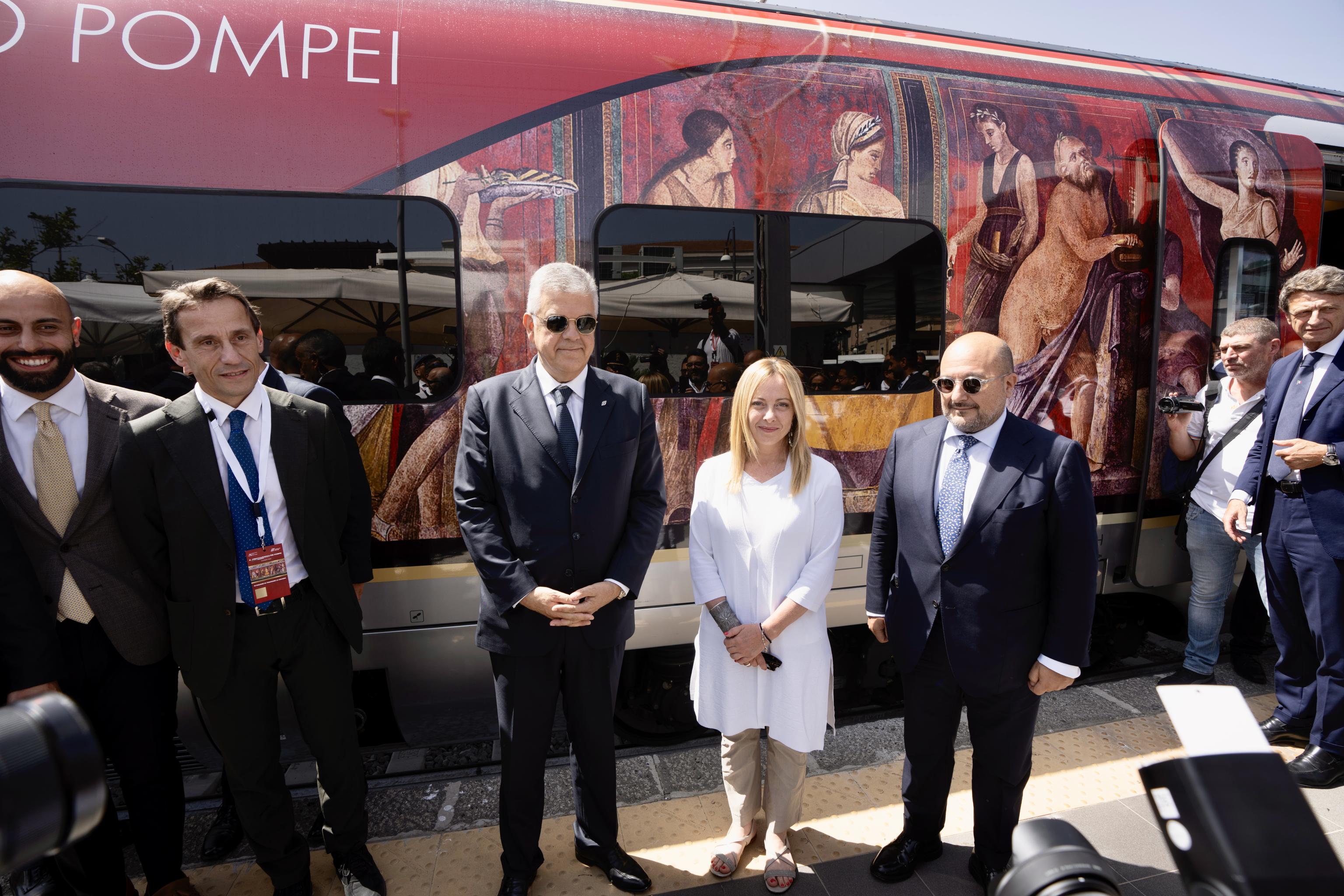 Roma-Pompei: il treno per la cultura
