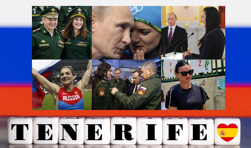 Yelena Isinbayeva: il maggiore delle forze armate russe vive a Tenerife