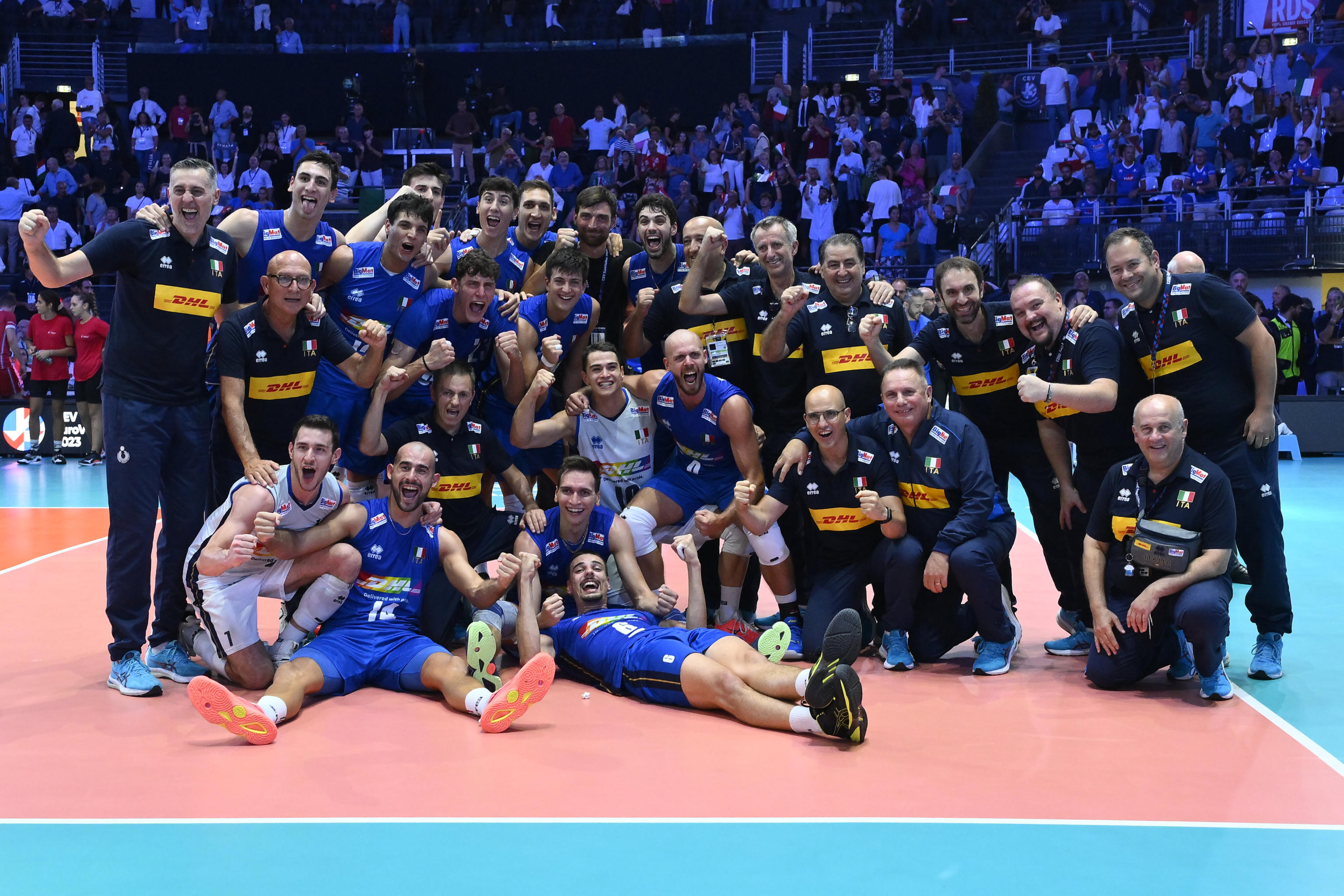 Europei di pallavolo, l’Italia in finale
