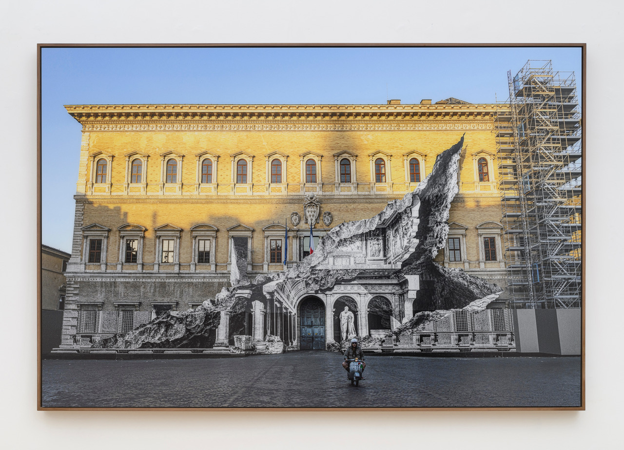 L’artista francese JR a Roma alla Galleria Continua