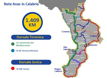 Una strada annulla i provincialismi: la 106 Jonica
