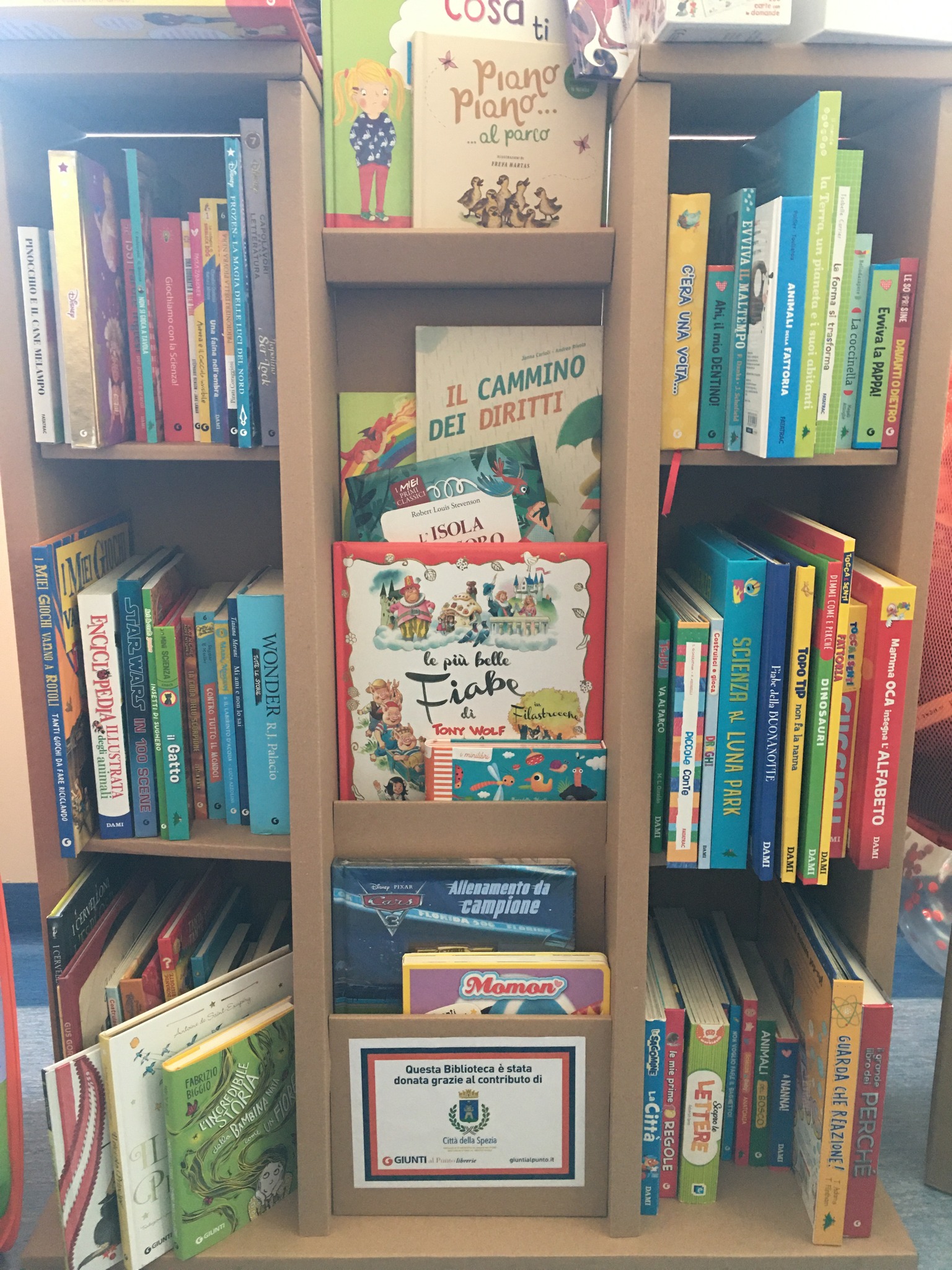 La “bibliotechina” per bimbi autistici