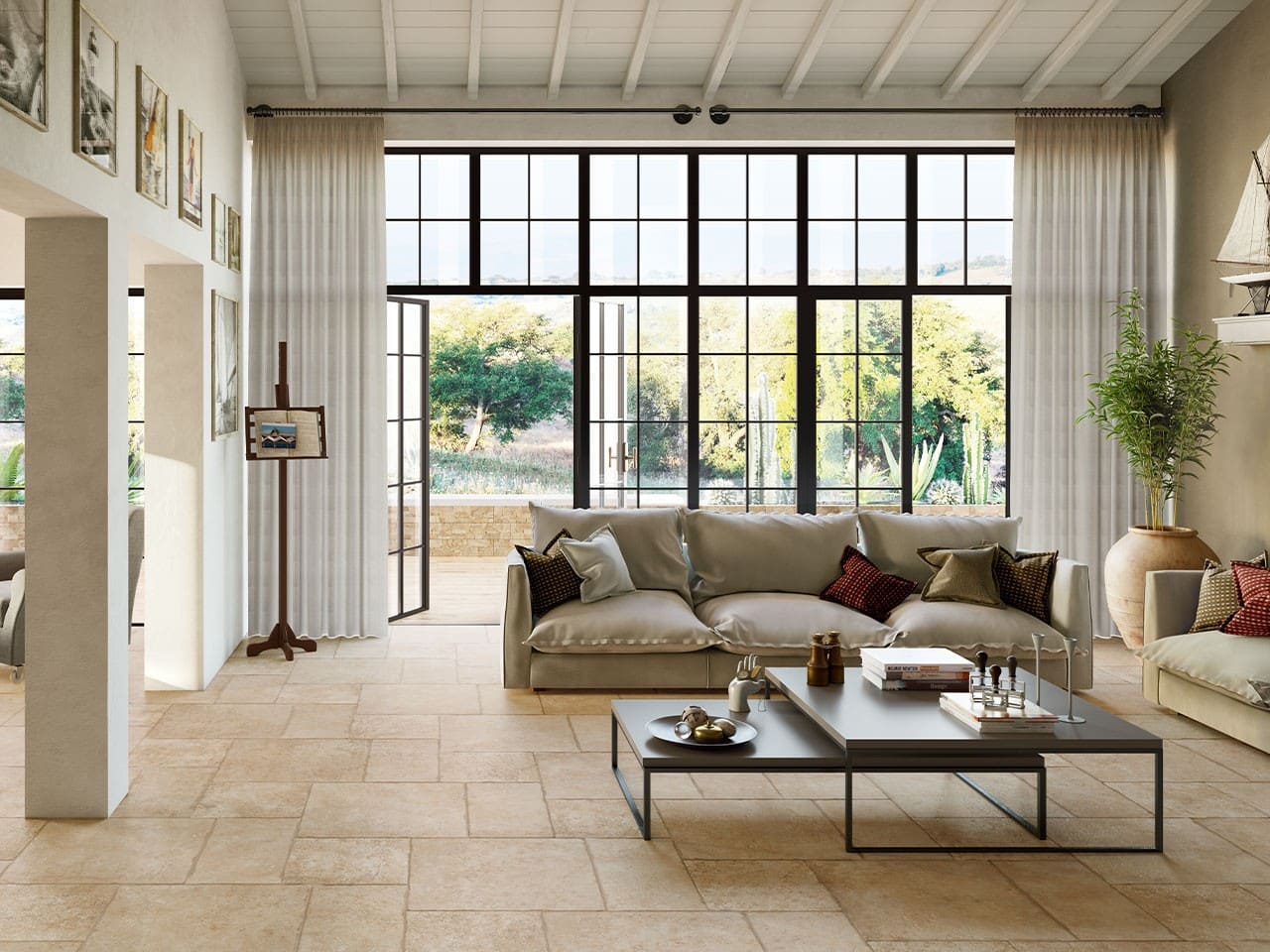 Il color crema? La scelta ideale per un soggiorno accogliente