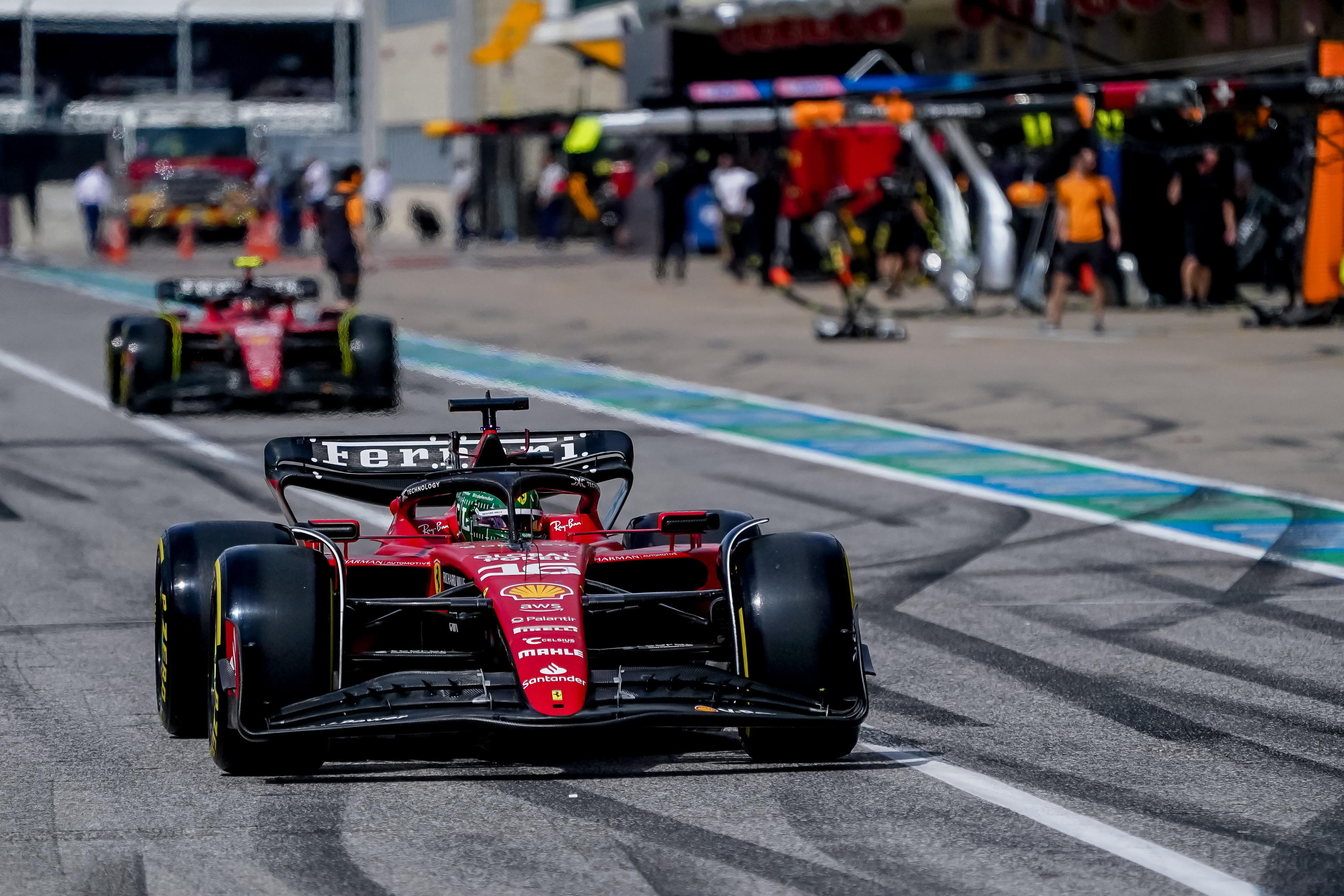 Gp Austin: stangata Leclerc, sorride Sainz