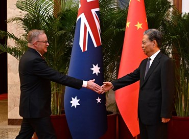 Australia e Cina si incontrano, dopo sette anni