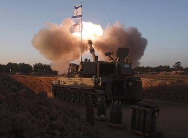 I soldati di Israele nel quartier generale di Hamas