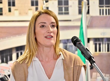 Metsola in Italia: “Sono qui per unire”