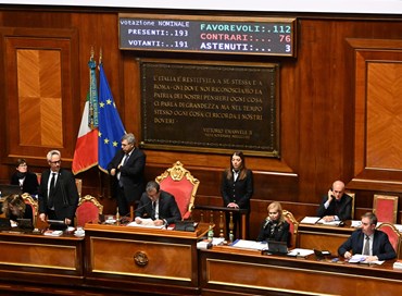 Manovra, il Senato dice sì con 112 voti favorevoli