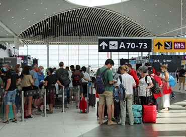 Record di passeggeri negli aeroporti italiani