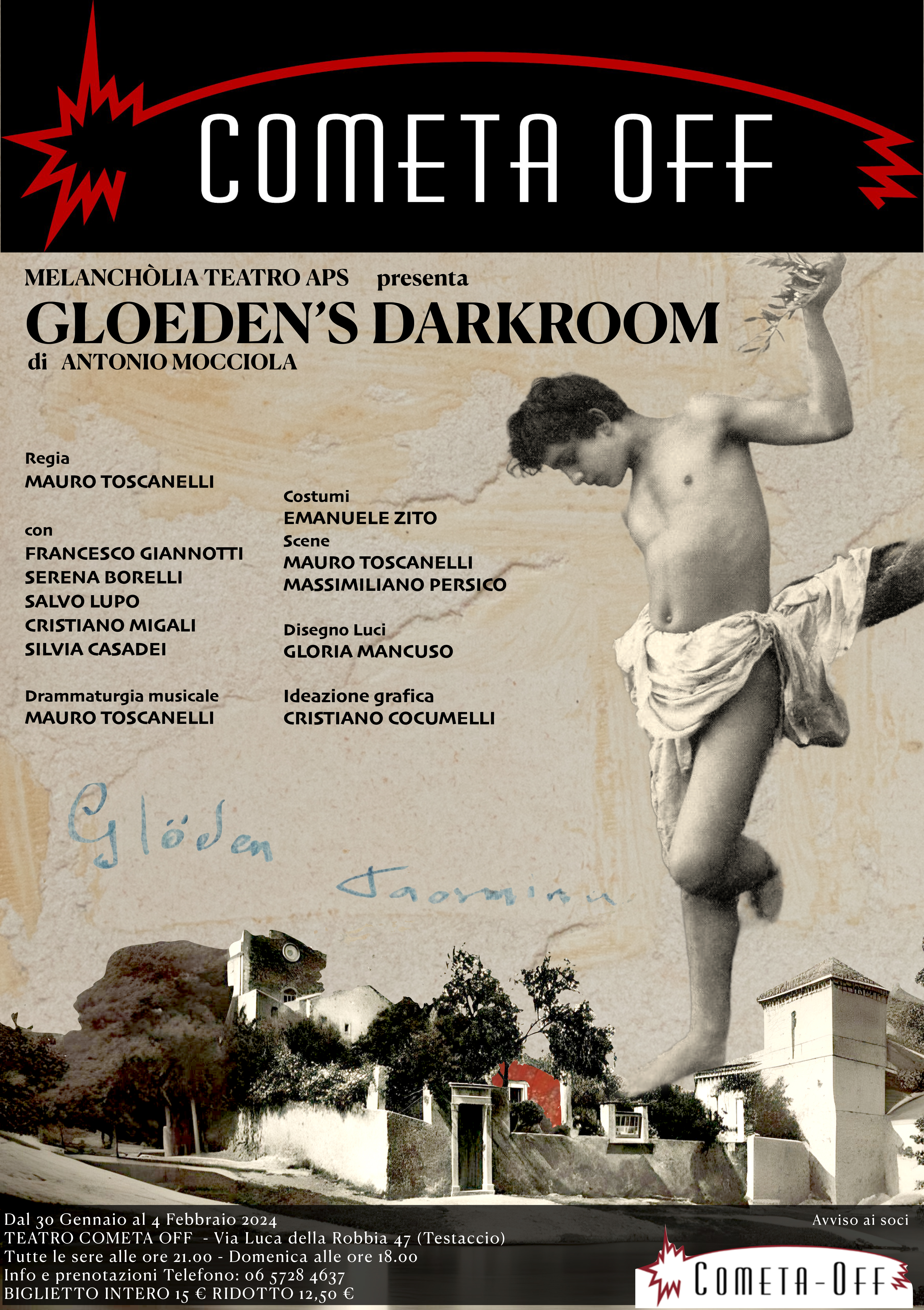 “Gloeden’s darkroom” alla Cometa Off (Video)
