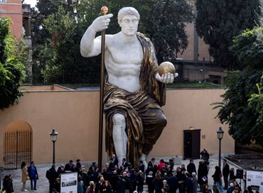 La ricostruzione del Colosso di Costantino