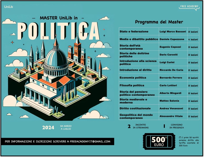 Il master in politica di UniLib