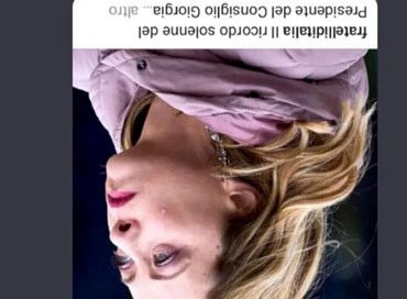 Foto Meloni a testa in giù, il presidente del museo di Ostuni si dimette