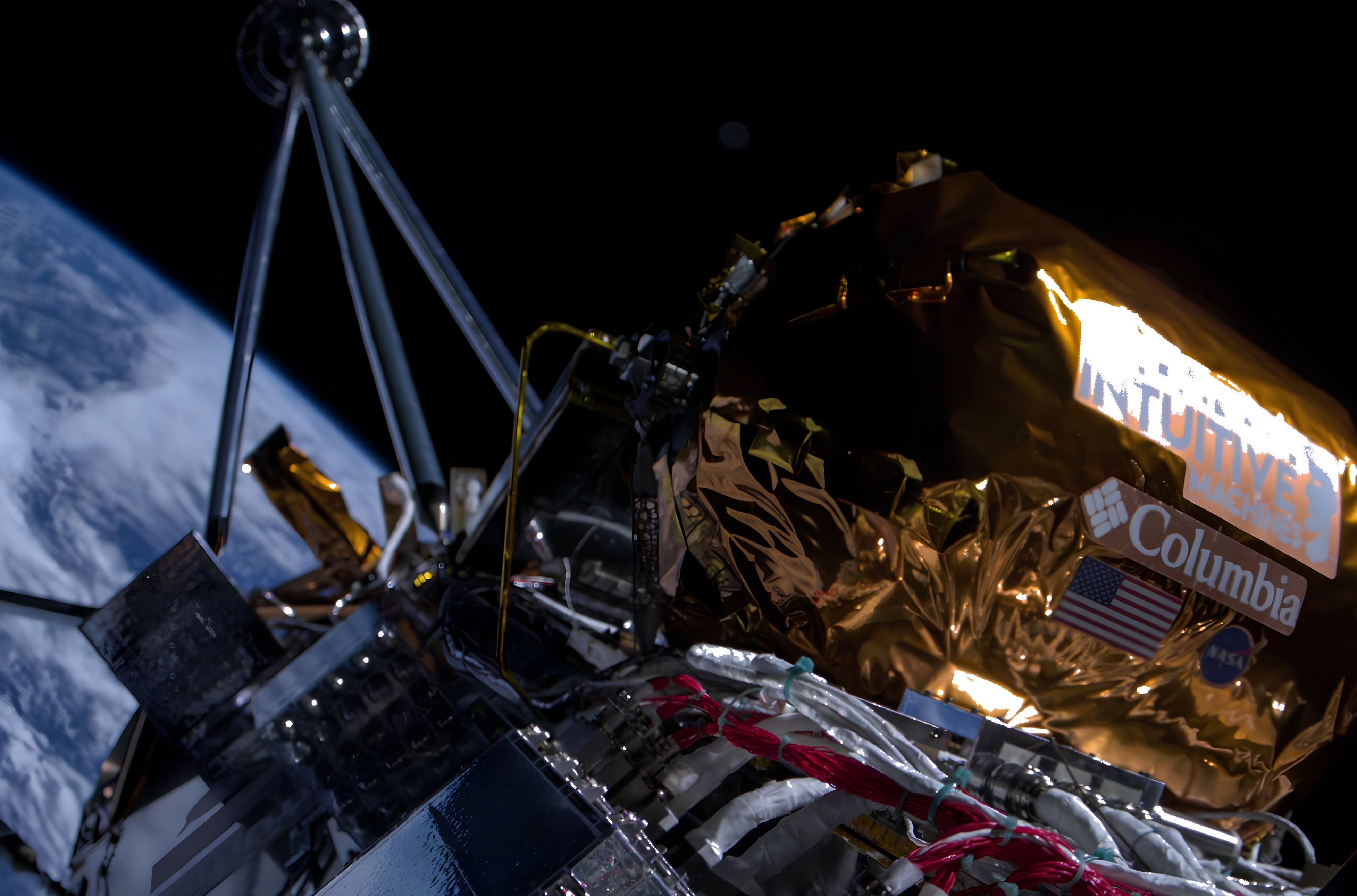 Atterrato Odysseus, primo lander privato sulla Luna