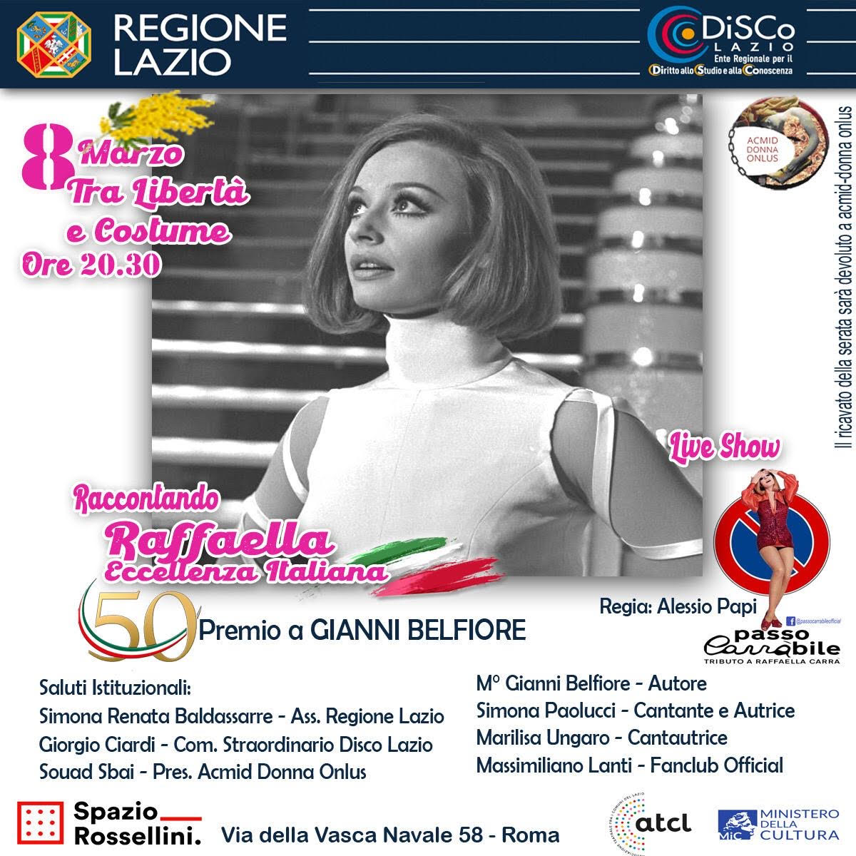 L’8 marzo tra libertà e costume per raccontare l’eccellenza italiana