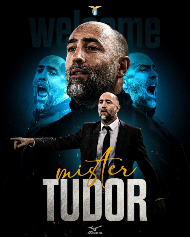 Lazio, al via l’era Tudor: esordio contro la “sua” Juventus