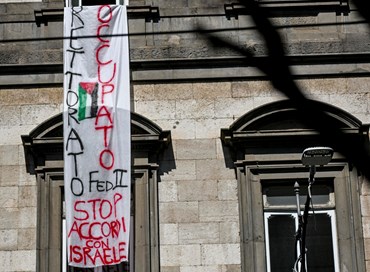 La solita storia anti Israele: rettorato occupato a Napoli
