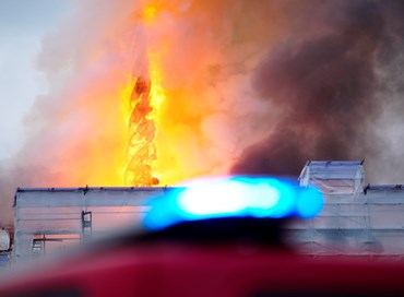 L’incendio alla Vecchia Borsa di Copenaghen