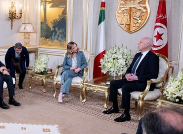 Il viaggio di Meloni in Tunisia