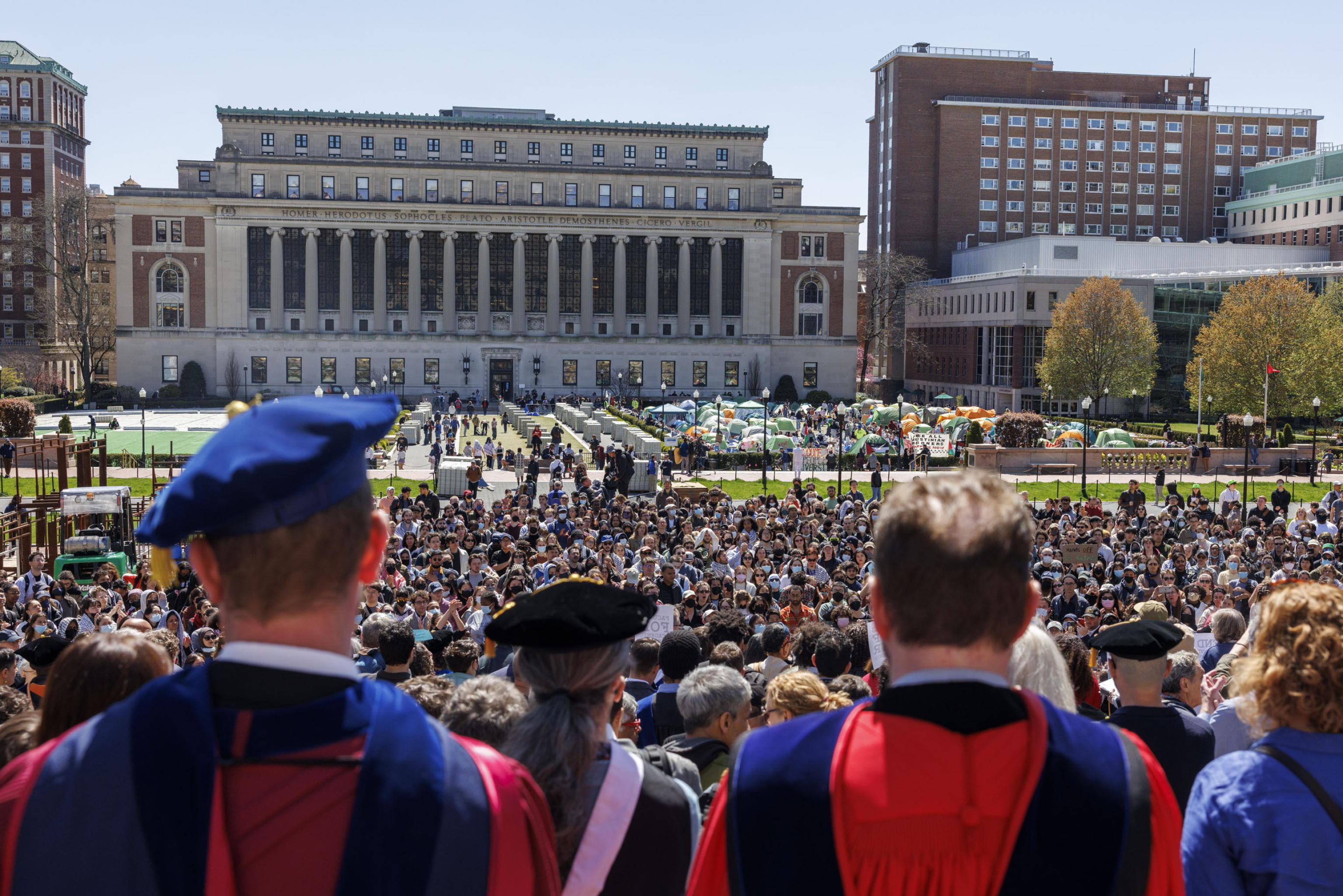 Usa, cresce la tensione alla Columbia University