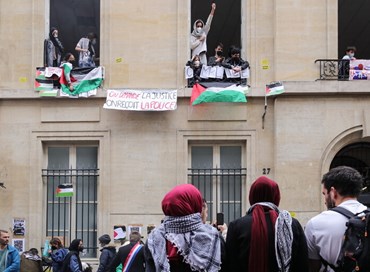 Proteste Pro-Gaza, occupazione a Sciences Po