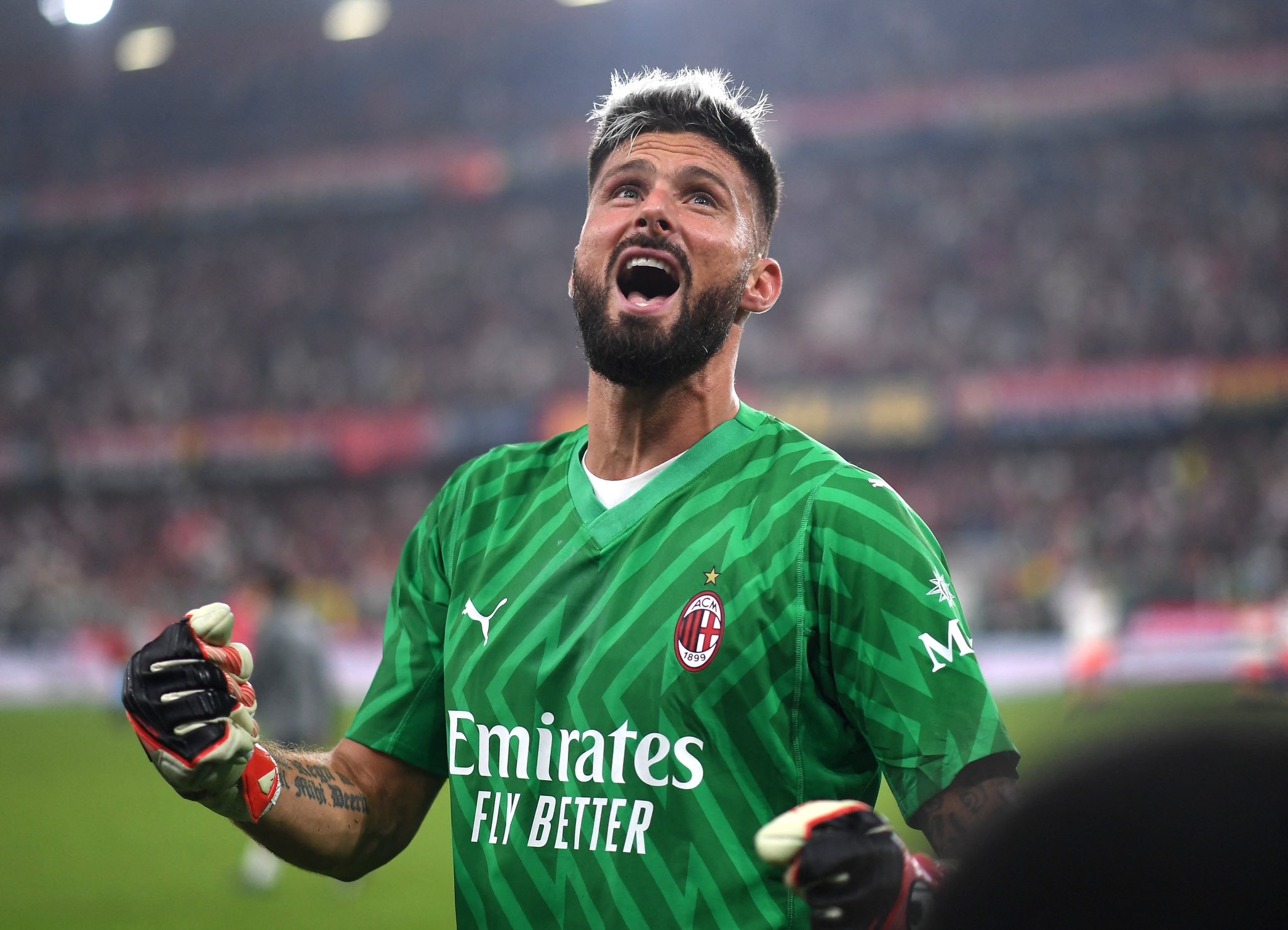 Giroud saluta il Milan: il bomber che ha sfatato la maledizione del nove
