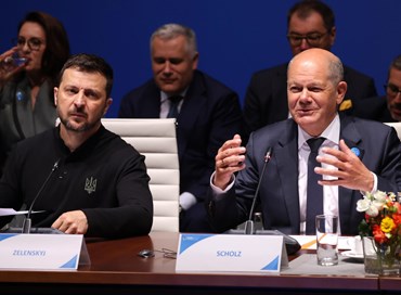 Conferenza sulla ricostruzione ucraina: Zelensky incontra Scholz