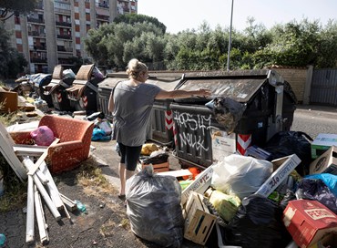 Rifiuti, l’oro di Roma