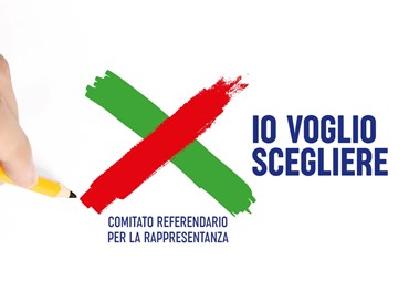 Io voglio scegliere, per il referendum sulla rappresentanza